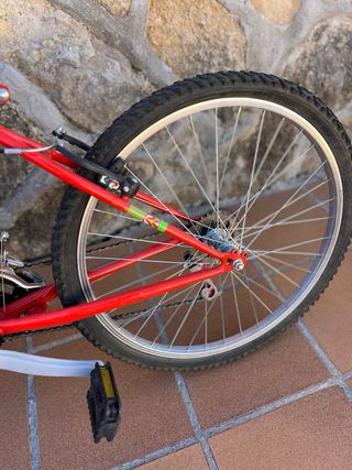 Bicicleta roja ACTIMOVER