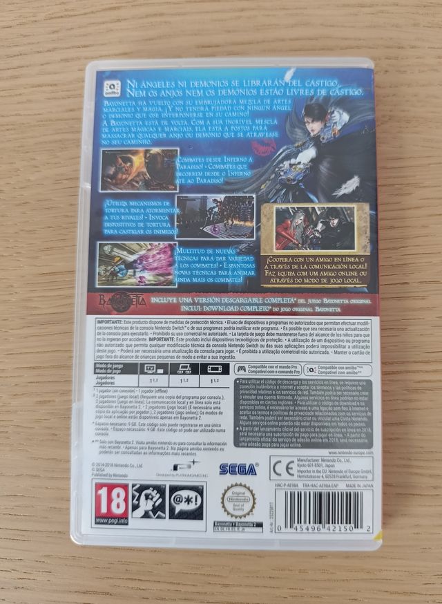 Bayonetta 2 - Nintendo Switch - PAL España