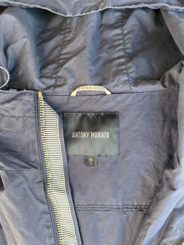 Chubasquero Antony Morato Azul Diseño Moderno