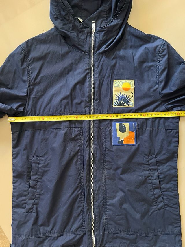 Chubasquero Antony Morato Azul Diseño Moderno