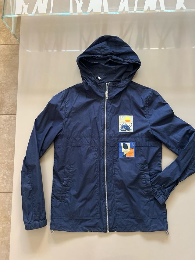 Chubasquero Antony Morato Azul Diseño Moderno