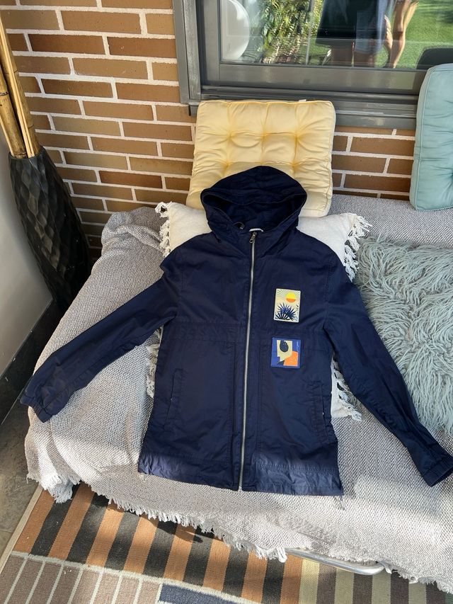 Chubasquero Antony Morato Azul Diseño Moderno