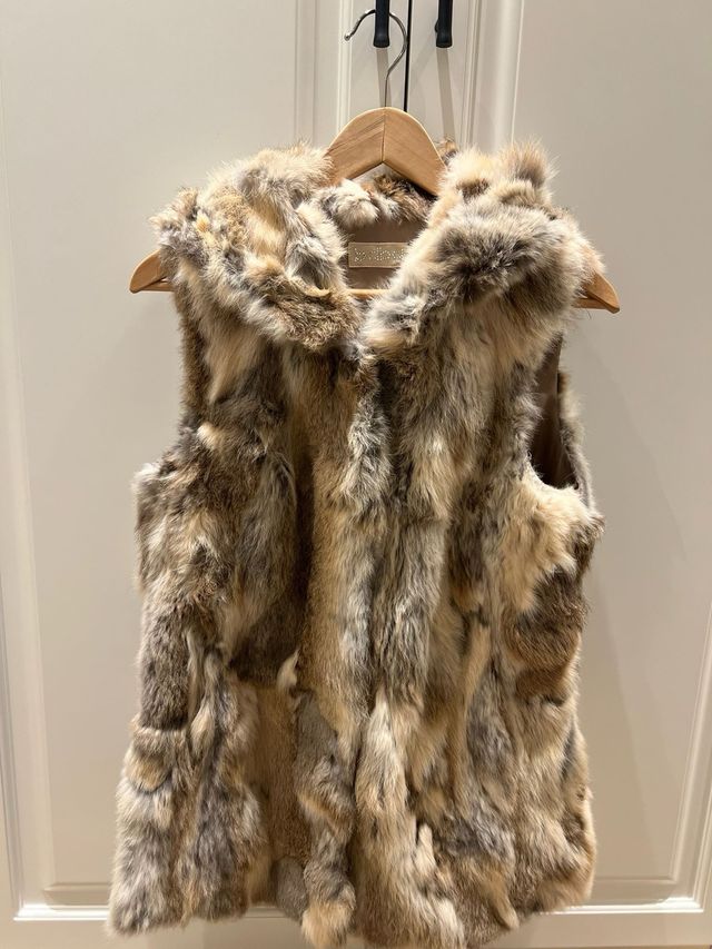 Chaleco piel mapache BDBA