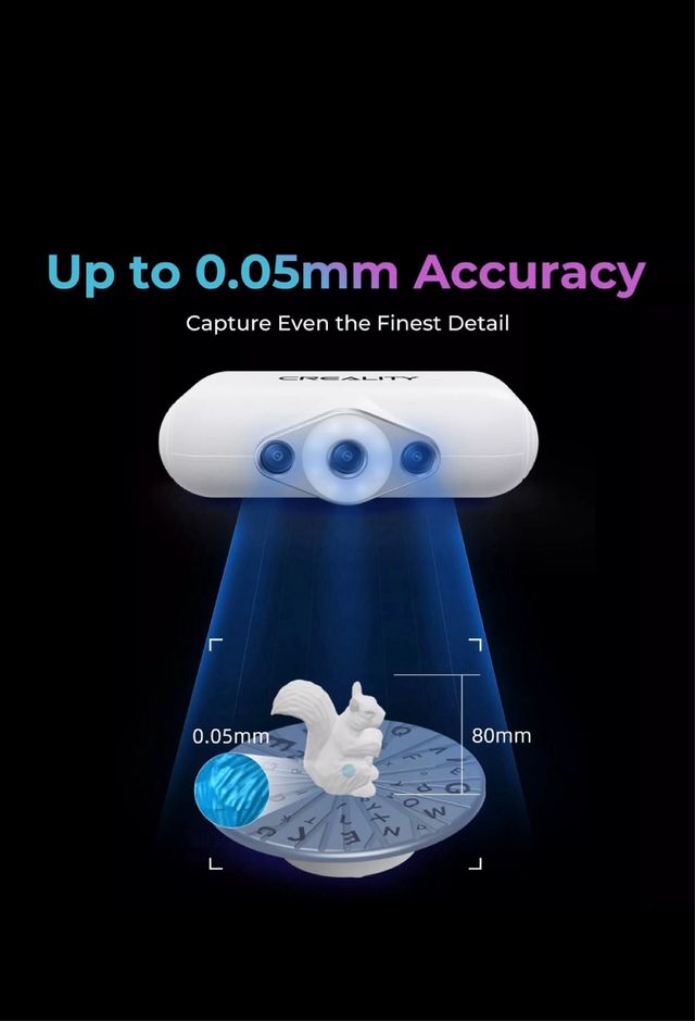 Escáner 3D Creality Scan Lizard