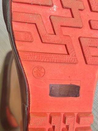 Botas de agua niño Talla 32