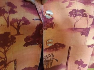 Americana Naranja y Roja Talla L