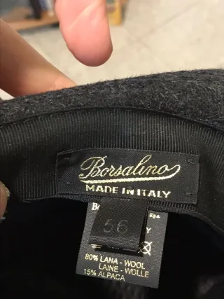 Cappello di lana Borsalino uomo