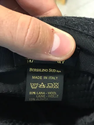 Cappello di lana Borsalino uomo