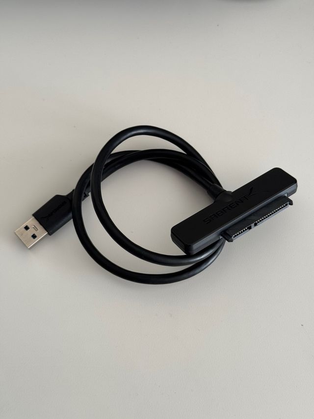 Cable Adaptador USB a SATA Sabrent SSD HDD 2.5