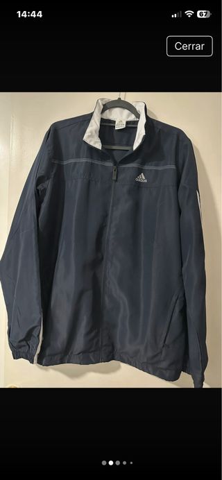 Chándal Adidas azul y blanco