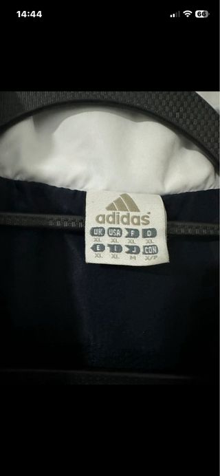 Chándal Adidas azul y blanco