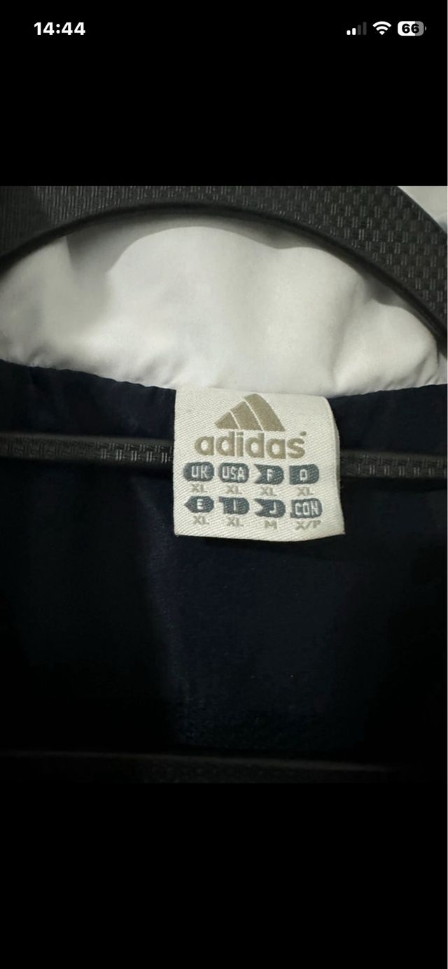 Chándal Adidas azul y blanco