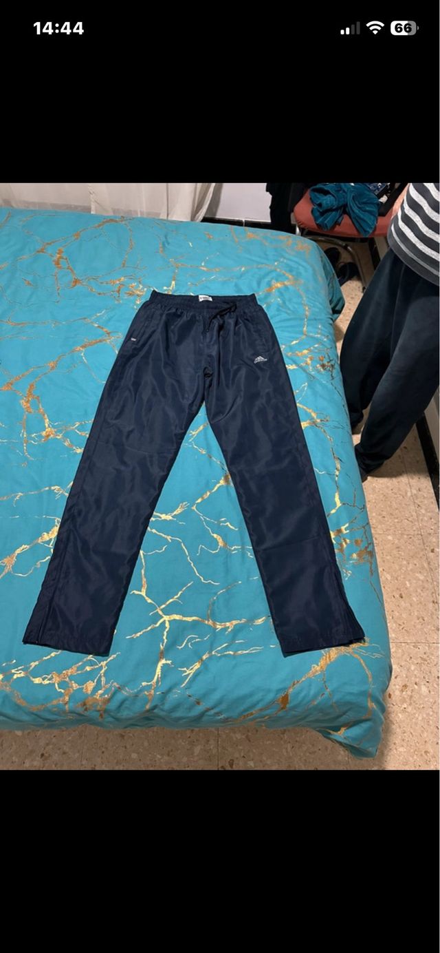 Chándal Adidas azul y blanco