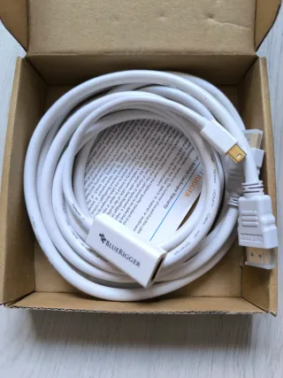 Cable HDMI para Mac BlueRigger con adaptador