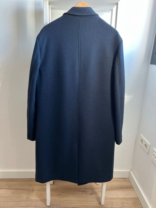 Abrigo Zara Azul Hombre