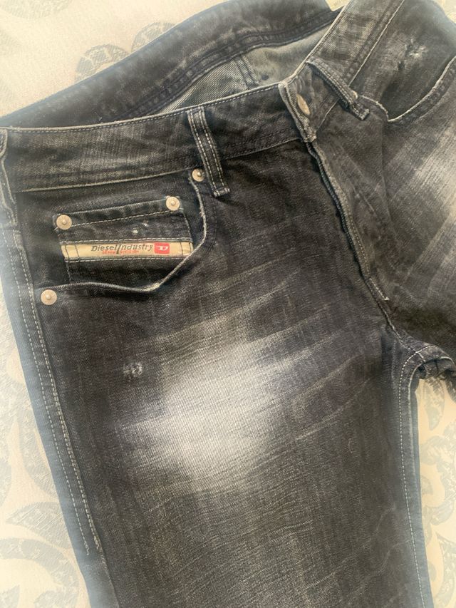 Pantalón Vaquero DIESEL Zatiny Negro Talla 32x32