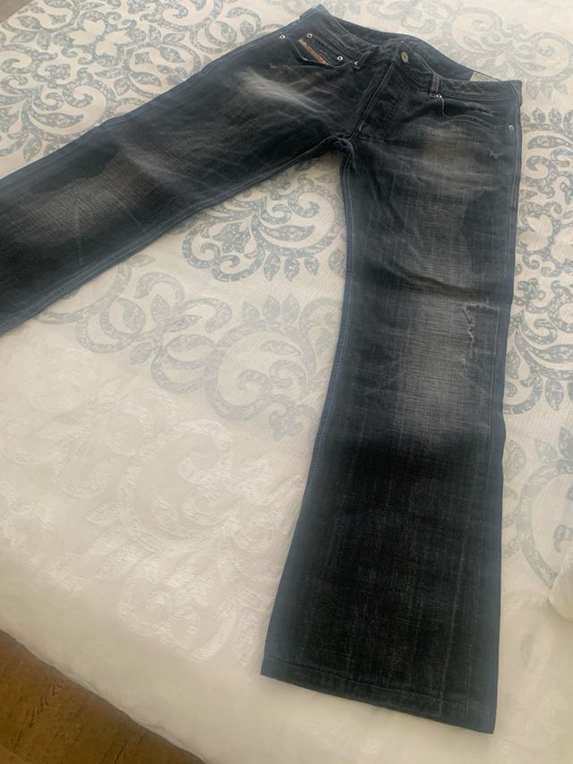 Pantalón Vaquero DIESEL Zatiny Negro Talla 32x32