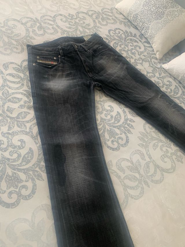 Pantalón Vaquero DIESEL Zatiny Negro Talla 32x32
