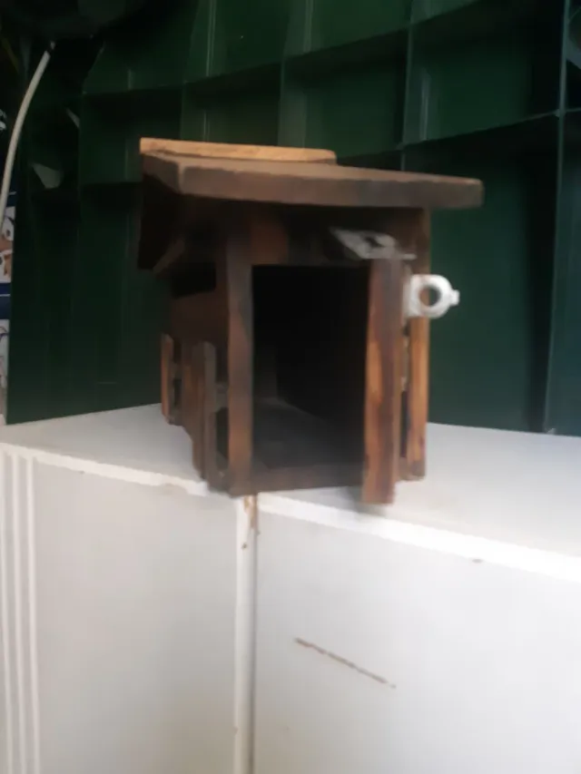 Buzón Vintage Madera de Roble