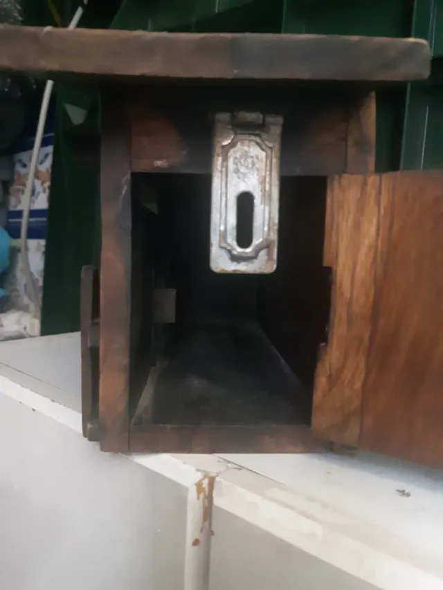 Buzón Vintage Madera de Roble