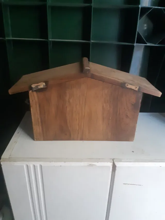 Buzón Vintage Madera de Roble