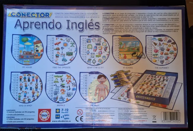 Juego Educativo Conector Aprendo Inglés