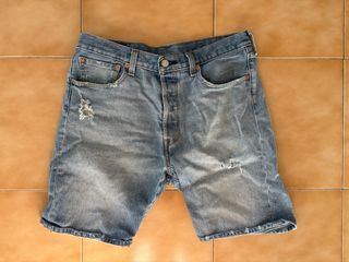 Pantalones cortos Levis azules