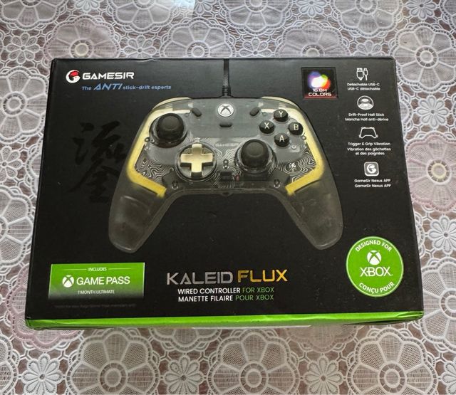 Control GameSir Kaleid Flux Xbox/PC Negro Dorado