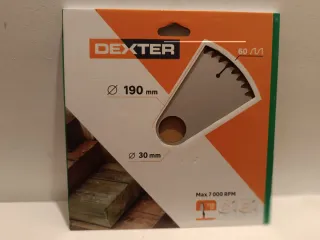 Disco sierra Dexter 190mm 60 dientes