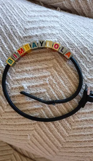 Pulsera/Collar Bimba y Lola Cuentas Letras