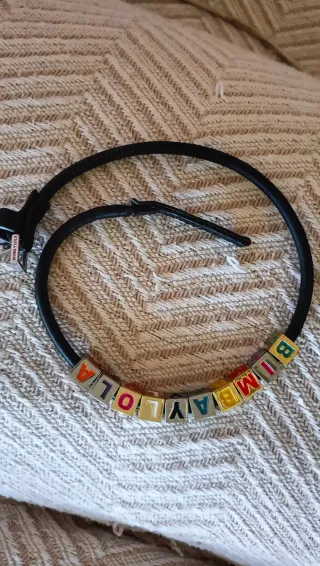 Pulsera/Collar Bimba y Lola Cuentas Letras