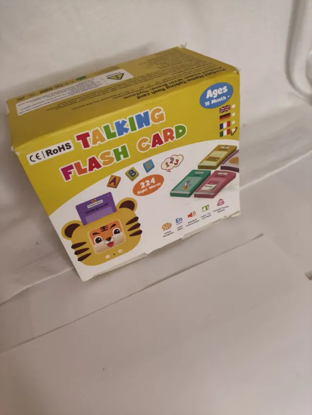 Juego Tarjetas Educativas Talking Flash Card