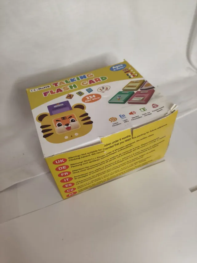 Juego Tarjetas Educativas Talking Flash Card