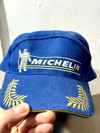 Gorra Michelin Podio F1 Azul y Dorada