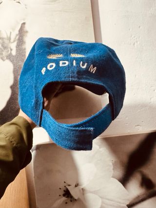 Gorra Michelin Podio F1 Azul y Dorada