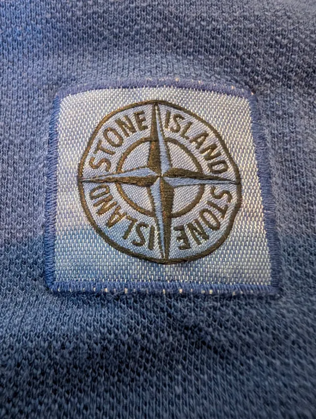 Polo Stone Island Azul Original