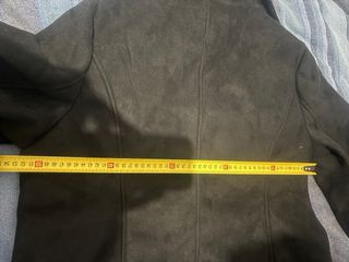 Cappotto tipo montone nero