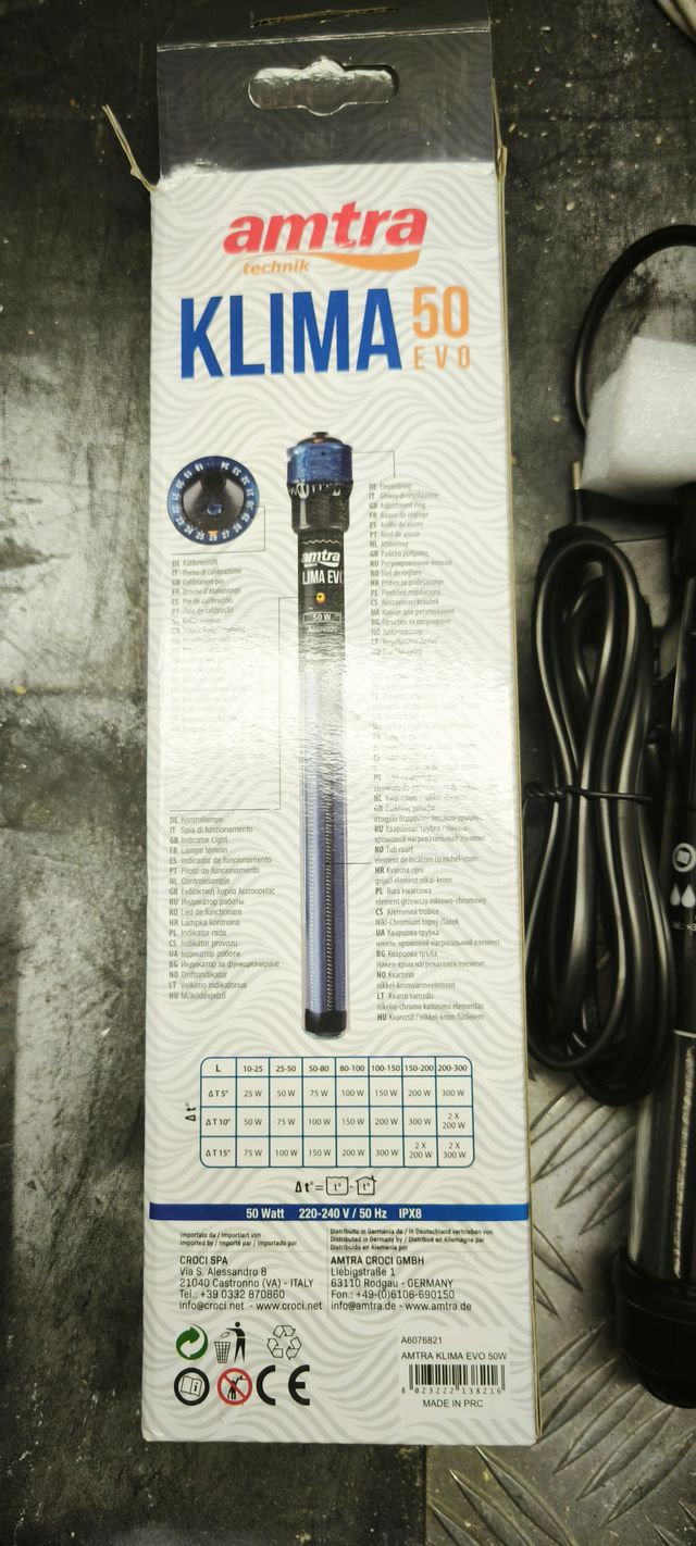 Filtro interior acuario OPTIMUS OP-400 y calentado