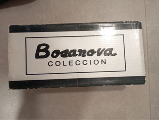 Zapato salón de ante negro