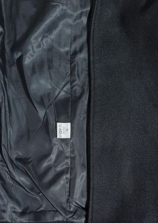 Abrigo Hombre Largo Entallado Cuello Muesca