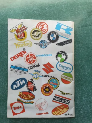 Álbum Cromos Moto 2000 Vulcano COMPLETO