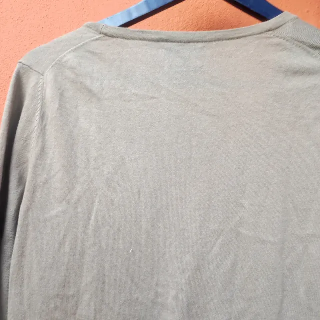 Massimo Dutti Chaqueta Punto Marrón Talla M