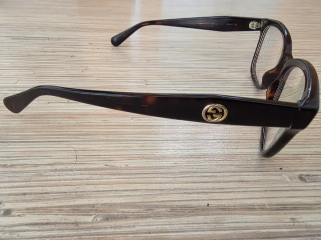 Montura de gafas Gucci tortuga