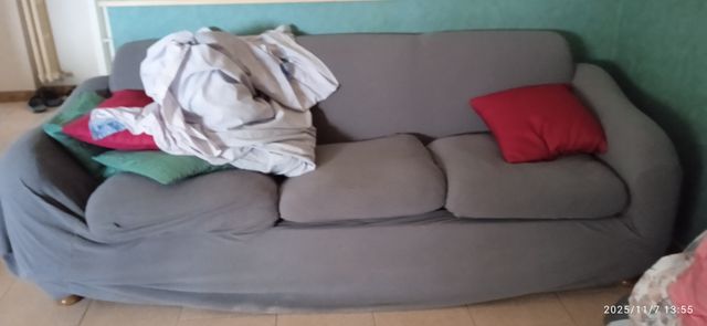 Divano 2 posti in pelle