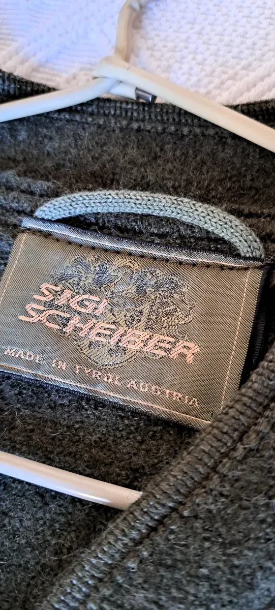 Chaqueta austriaca pura Lana Virgen Hombre Talla54