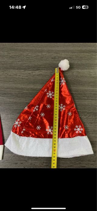 Cappelli natalizi Babbo Natale taglia unica