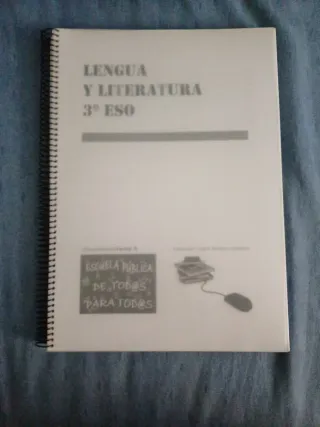 Libro lengua y literatura 3° ESO mareaverde