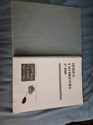 Libro lengua y literatura 3° ESO mareaverde