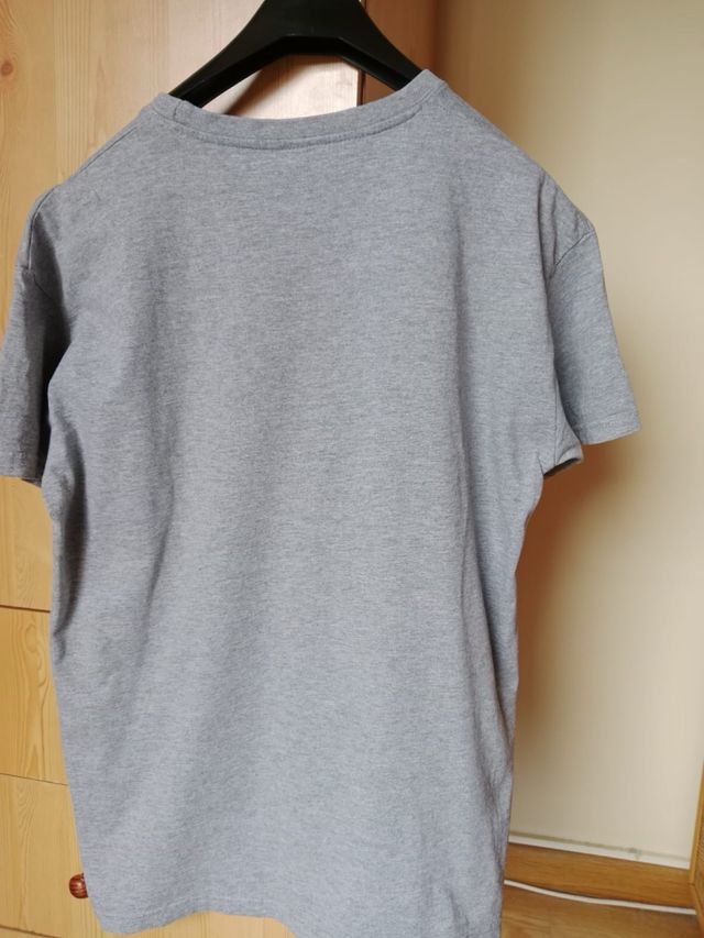 Camiseta Pokemon Eevee y evoluciones gris