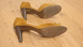 Zapatos Balenciaga Beige/Marrón Talla 38